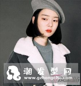 好看的女生黑色短发 不染发照样时尚撩人