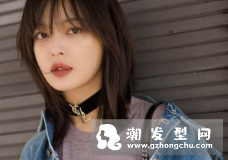 辛芷蕾发型是什么刘海 八字刘海怎么打理