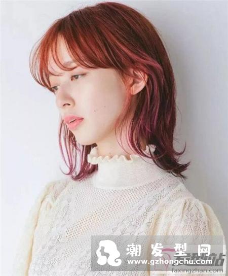 复古原生黑发外翘发型,经典时髦唯美