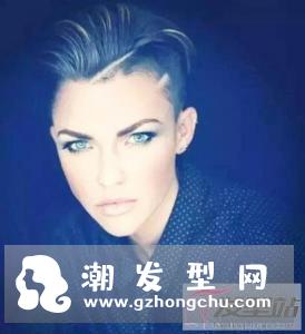 女生背头短发设计 干练洒脱比男生还帅