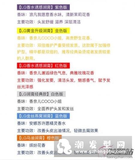 润膏五个颜色不同功效 lg润膏各种颜色的功效及使用方法介绍
