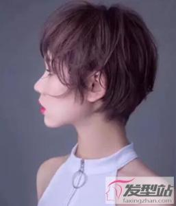 女生适合剪的短发发型 贝壳头短发简约时尚显气质