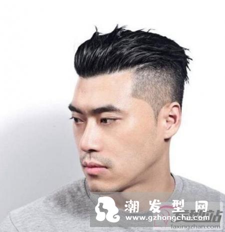 男生经典油头Undercut发型 呈现清爽阳刚的气息深受型男喜爱