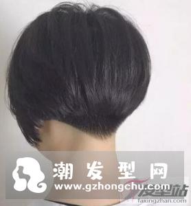 女士搓边头短发发型 简约不乏韵味气质爆棚