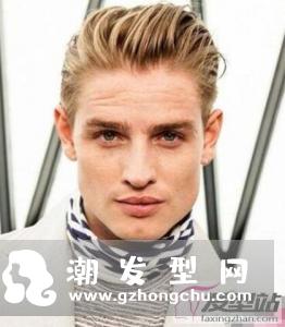 男士背头发型 成熟稳重商务范