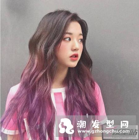 张元英为保紫发冷水洗头 紫色染发适合什么肤色怎么保养？