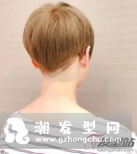 女士搓边头短发发型 简约不乏韵味气质爆棚