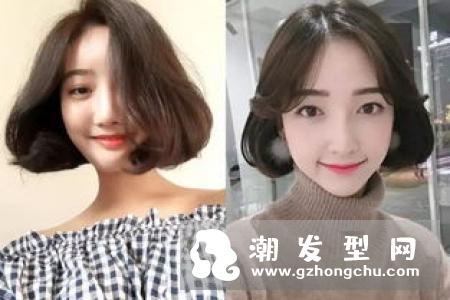 女生短发2020最新款 内扣一下更显瘦时髦
