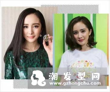 不对称短发别具一格的染发颜色