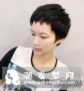 凌乱感高层次短发超短发清爽利落