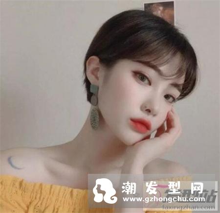 女生超短发发型,超级个性,没有更短,有人敢挑战一下