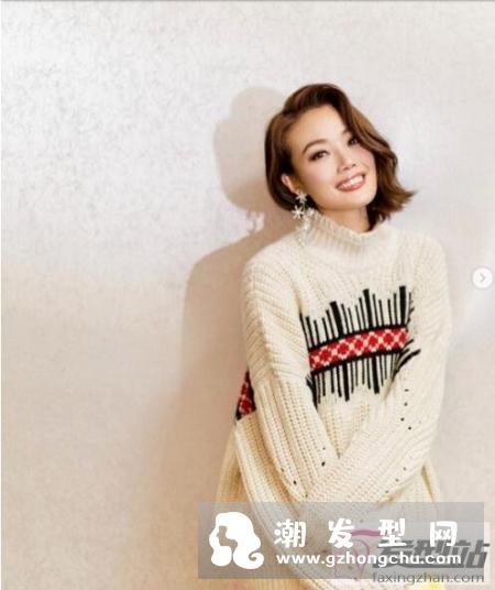 女明星及肩短发发型 清新又不失女人味