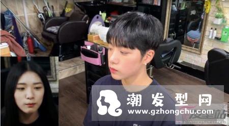 好帅的女生剪男生发型 漂亮小姐姐剪掉长发变身超帅男偶像爆红