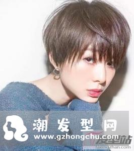 前长后短发型发丝长短不一