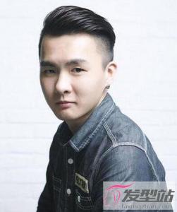 两边短中间长男发型 潇洒干练男人味十足