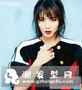 短发女生湿发造型 随性慵懒彰显独特个性