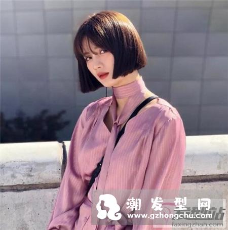 齐脸短发最新发型 换哪款都很美
