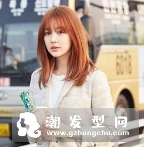 汤唯长发发型图片 搭配刘海更好看