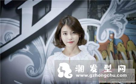 iu李智恩最新短发发型 时尚清新少女感满满