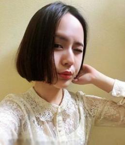 大饼脸最适合的9款短发 时尚减龄还你精致小脸