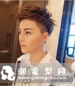 头型扁平适合的发型 帅气短发塑造完美比例