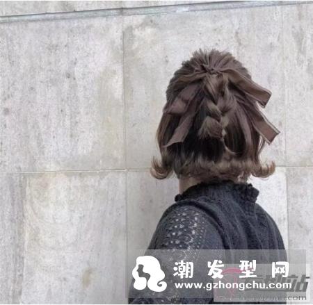 短发怎么扎好看 自己可以扎的短发发型大全