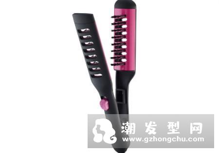 直发梳怎么弄卷发 和直板夹哪个好
