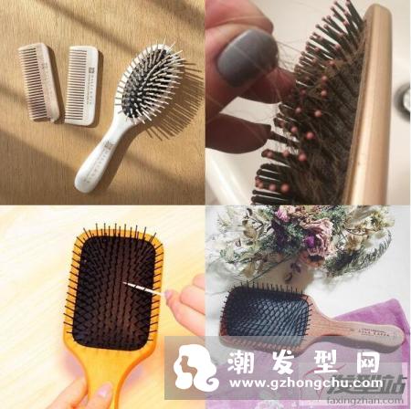 发梳清洁法以及方便日后清洁的小技巧