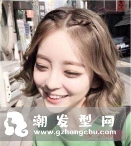 蛋卷头短发怎么烫 发型图片欣赏