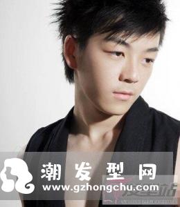 斜庞克男生发型 成熟稳重实在太帅了