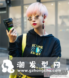 假小子超短发染发 打造超越男生的帅气