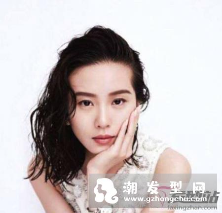 女生短发帅气造型 湿发让你比男生酷