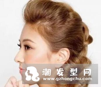 简单菠萝辫怎么编 女明星发型图片