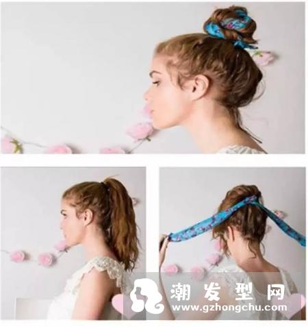 丝巾怎么绑头发-家居装修问答