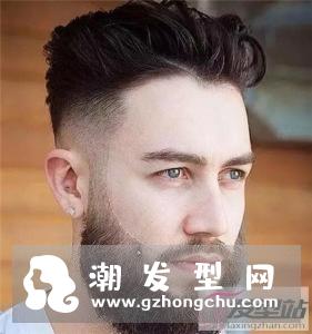 流行必备型男款发型 背梳回梳加油滑超时尚