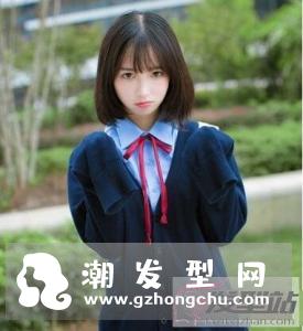 初中女学生短发发型 清新活泼晋升班花校花