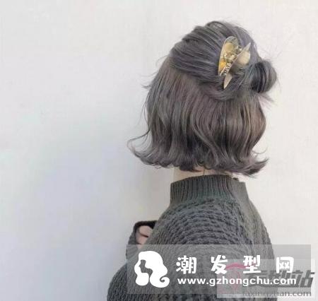 短发怎么扎好看 自己可以扎的短发发型大全