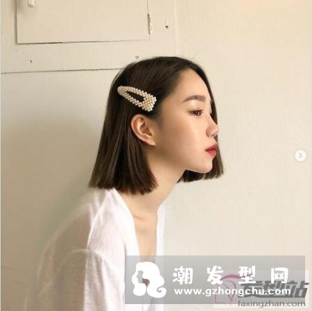女生短发耳下三公分最好看 看起来直接减零十岁还修颜