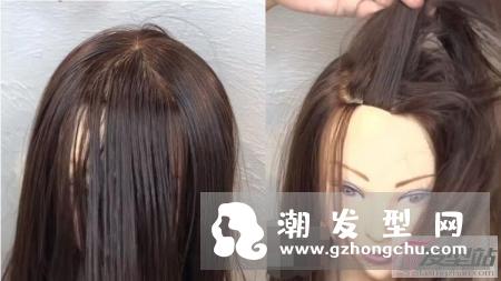 头发分线定死了怎么办 只要一把梳子 交叉发丝顽固万年发线立刻消失