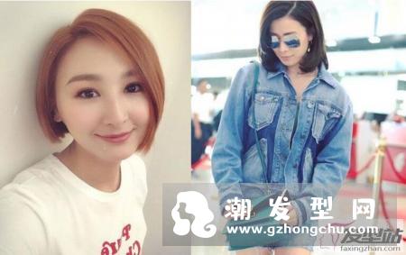 胖圆脸适合什么短发型 10款热捧短发不减肥也可即时瘦脸
