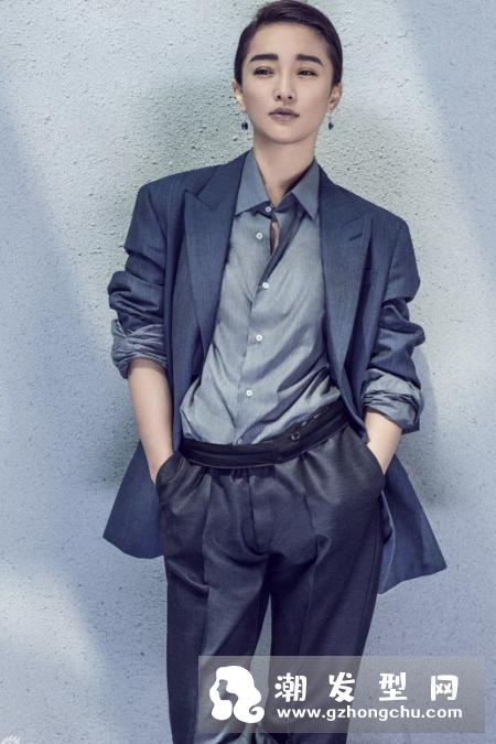 女生背头短发 气场全开你想不到的帅气