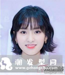 女生齐脖短发发型 瘦脸洋气拥有天鹅颈