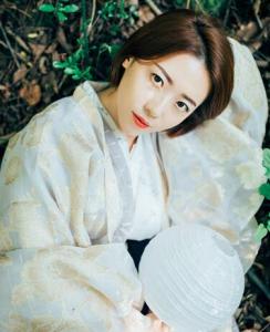 短发汉服发型 清新婉约画风唯美