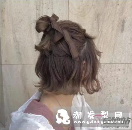 短发怎么扎好看 自己可以扎的短发发型大全