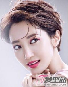 女生超短发发型 打造潇洒中性风