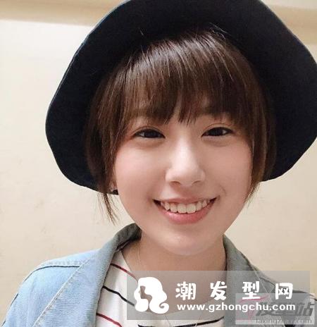 女学生短发发型 90后王颂茵短发造型多变成新世代女神！