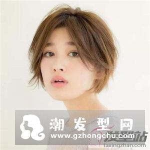 日系女生短发发型 干练清爽很显气质