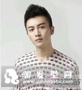 鲨鱼头潮男发型 超帅气的型男短发造型