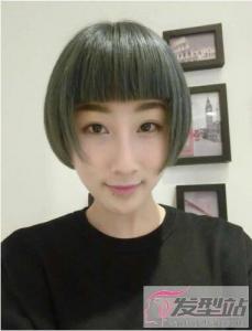 锅盖头女生发型短发 独特造型才是流行大趋势