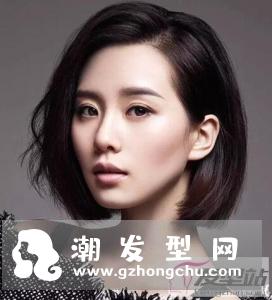 短发女生偏分发型 修颜塑型超显气质